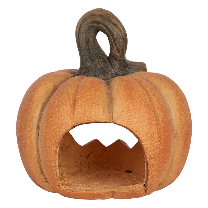 Clayre & Eef Decorative Figurine Pumpkin Orange Ceramic material