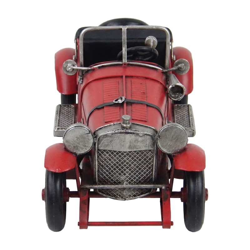 Clayre & Eef Decoration Car Red Metal