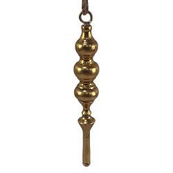 Clayre & Eef Weihnachtsanhänger Herz Goldfarbig Metall