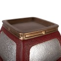 Clayre & Eef Christmas Decoration with LED Lighting 47x48x51 cm Red Metal