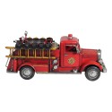 Clayre & Eef Decorative Model Fire Engine Red Metal