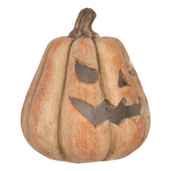 Clayre & Eef Statuetta decorativa Zucca Arancione Materiale ceramico