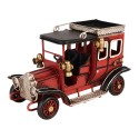 Clayre & Eef Christmas Decoration Figurine Car 16x8x10 cm Red Metal