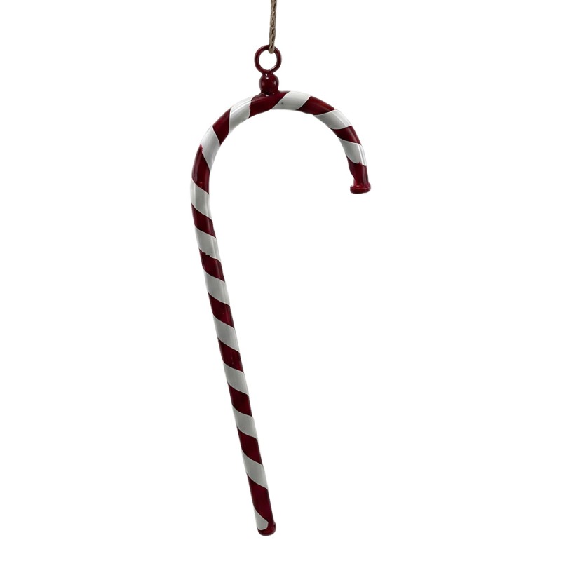 Clayre & Eef Weihnachtsanhänger Rot Metall