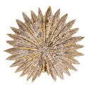 Clayre & Eef Dekoration Schale Blume Gelb Keramik