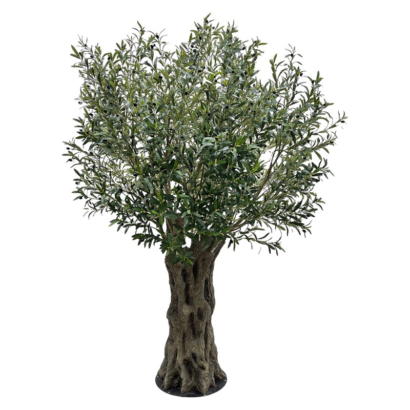 Clayre & Eef Olivier artificiel Vert Plastique