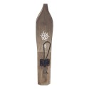 Clayre & Eef Wandhaken 27x9x35 cm Braun Holz