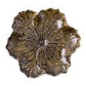 Clayre & Eef Scodella decorativa Fiore Marrone Ceramica