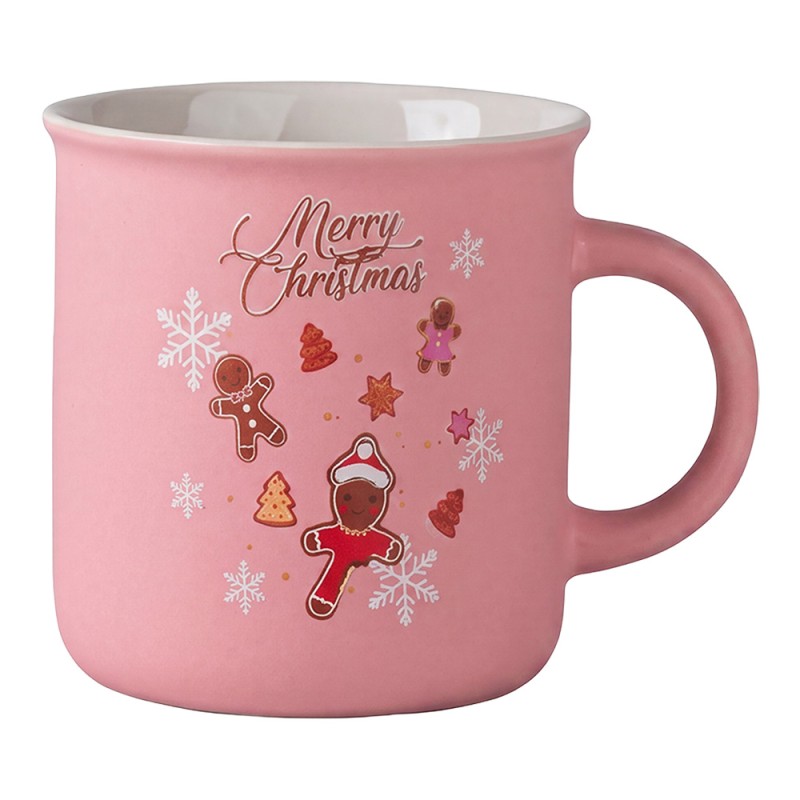 Clayre & Eef Tazza set di 4 380 ML Bianco Porcellana