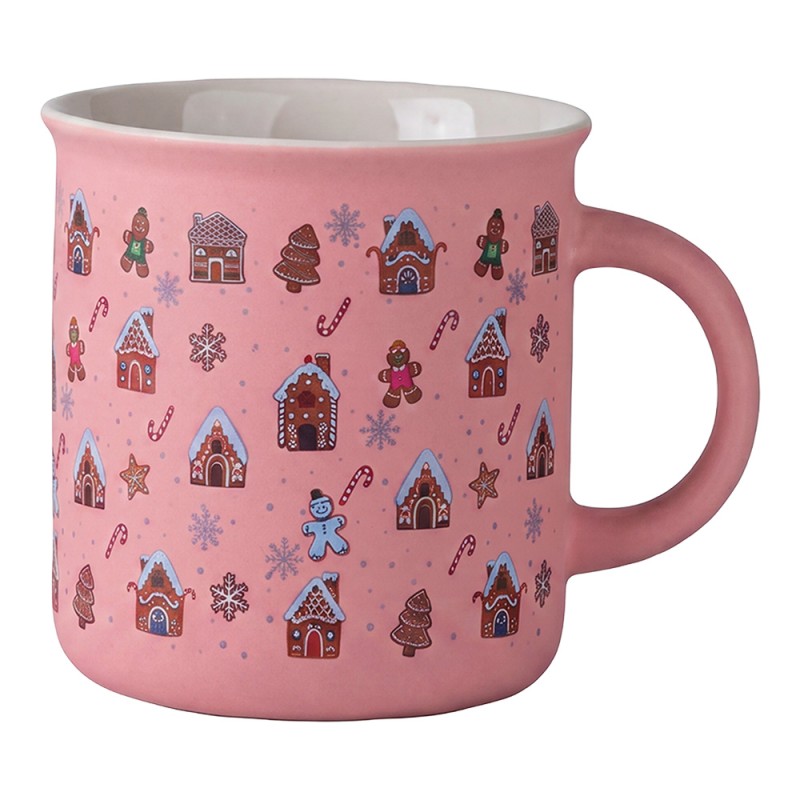 Clayre & Eef Tazza set di 4 380 ML Bianco Porcellana