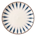 Clayre & Eef Dinner Plate White Ceramic