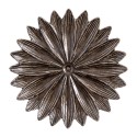 Clayre & Eef Decoratie schaal Bloem Bruin Keramiek
