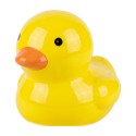 Clayre & Eef Money Box Duck Yellow Ceramic