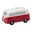 Clayre & Eef Money Box Bus Red Ceramic