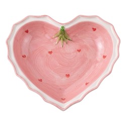 Clayre & Eef Schale Rosa Keramik