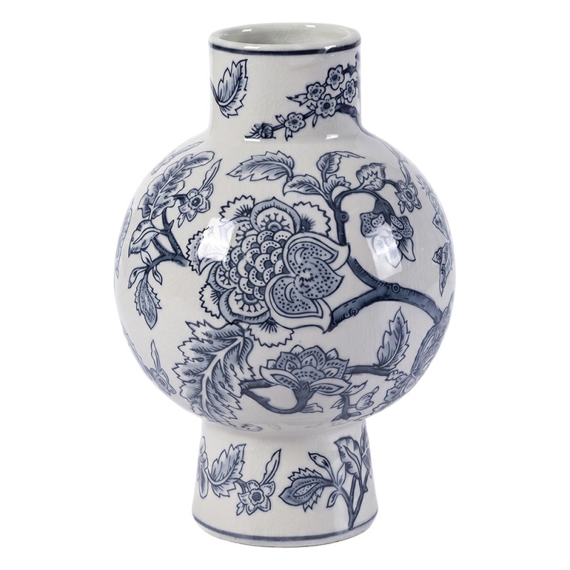 Clayre & Eef Vaso Bianco Ceramica