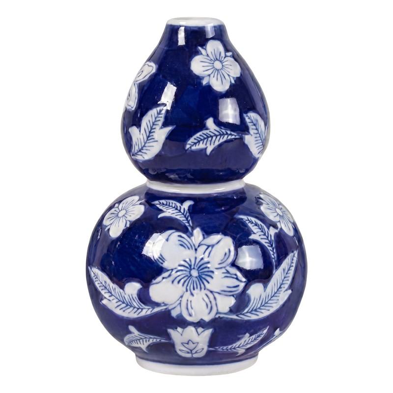 Clayre & Eef Vase Weiß Keramik