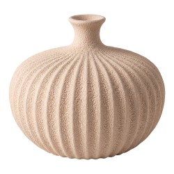 Clayre & Eef Vase Beige Ceramic