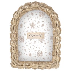 Clayre & Eef Cornice per foto Color oro Plastica