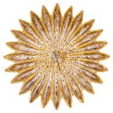 Clayre & Eef Decorative Bowl Flower Brown Ceramic
