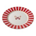 Clayre & Eef Assiette de petit d‚jeuner Blanc Porcelaine