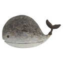 Clayre & Eef Image de décoration Baleine Marron Bois