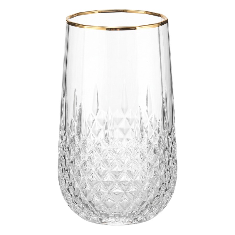 Clayre & Eef Verre d'eau 350 ML Transparent Verre