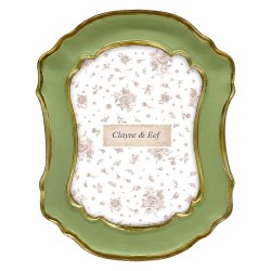Clayre & Eef Cadre photo Vert Plastique