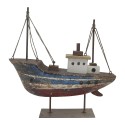 Clayre & Eef Decoratie Model Boot Bruin Hout
