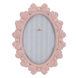 Clayre & Eef Photo Frame Pink Plastic