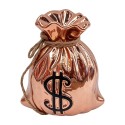 Clayre & Eef Money Box Copper colored Ceramic