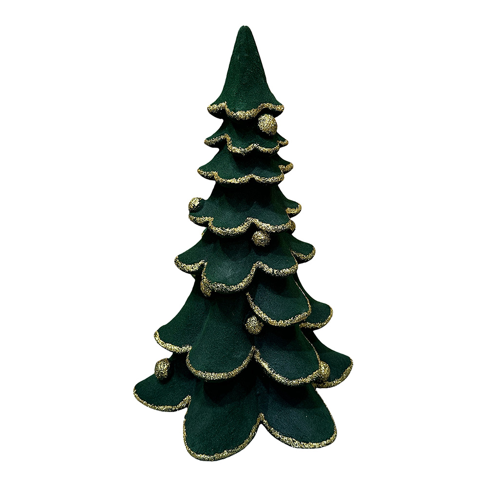 Clayre & Eef Kerstboom Groen Keramisch materiaal afbeelding