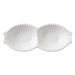 Clayre & Eef Ciotola Bianco Ceramica