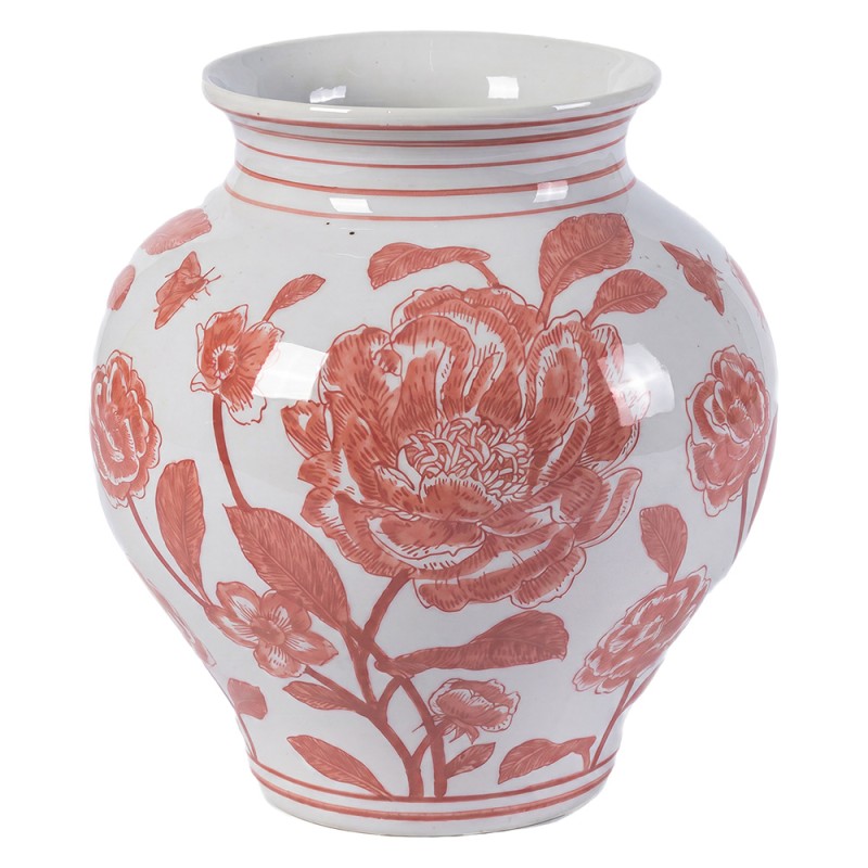 Clayre & Eef Vaso Bianco Ceramica