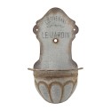 Clayre & Eef Dekoration Springbrunnen Grau Metall