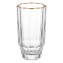 Clayre & Eef Wasserglas 300 ML Transparant Glas