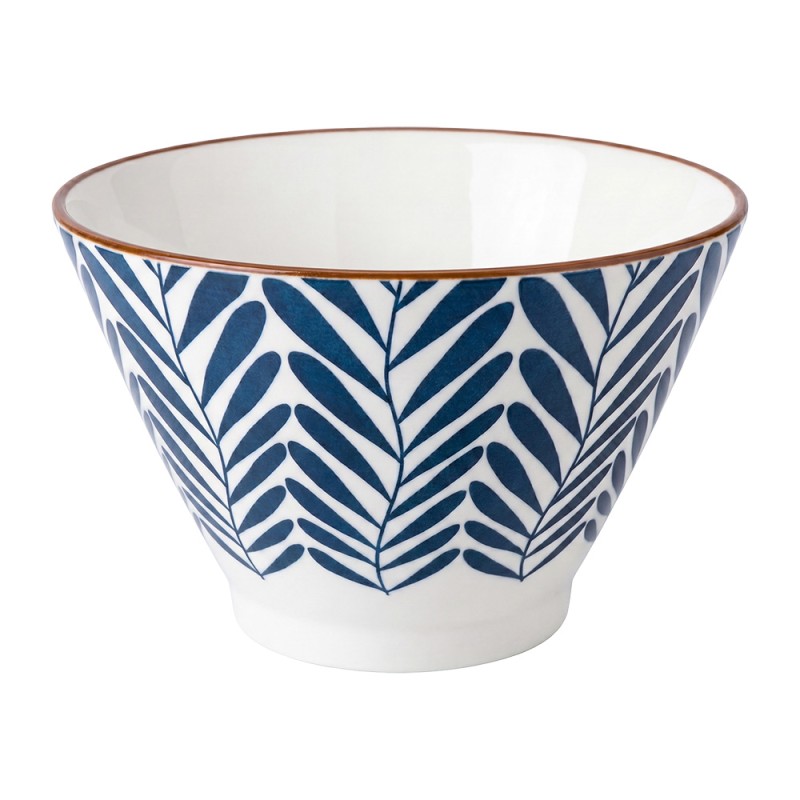 Clayre & Eef Bowl White Ceramic