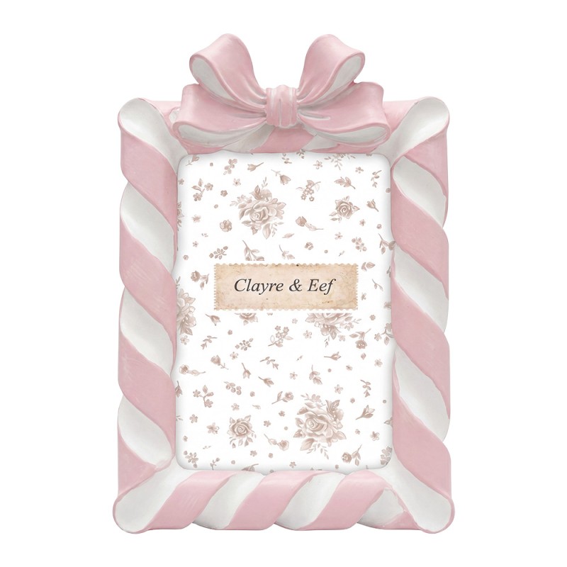 Clayre & Eef Cornice per foto Rosa Plastica