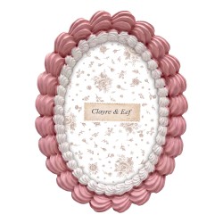 Clayre & Eef Cornice per foto Rosa Plastica