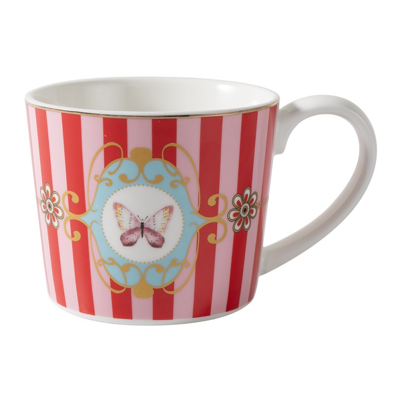 Clayre & Eef Tazza Bianco Porcellana