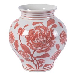 Clayre & Eef Vaso Bianco Ceramica