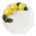 Clayre & Eef Decorative Bowl White Ceramic