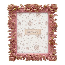 Clayre & Eef Cornice per foto Rosa Plastica