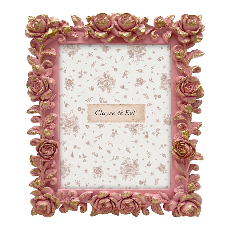 Clayre & Eef Cornice per foto Rosa Plastica