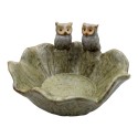 Clayre & Eef Scodella decorativa Verde Ceramica