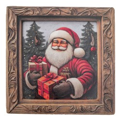Clayre & Eef Coasters for Glasses Brown Ceramic