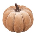 Clayre & Eef Dekorationsfigur Kürbis Beige Synthetisch
