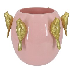 Clayre & Eef Pot de fleurs Rose Plastique