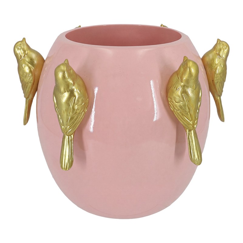 Clayre & Eef Pot de fleurs Rose Plastique