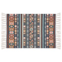Clayre & Eef Vloerkleed Beige Katoen